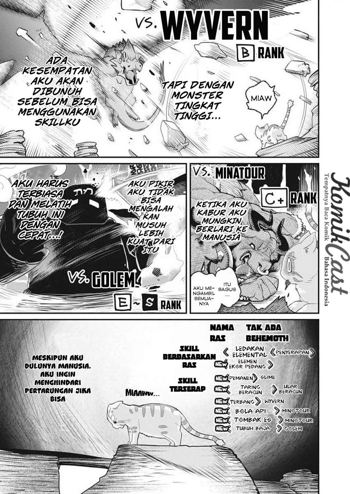 S-Rank Monster no Behemoth Dakedo, Neko to Machigawarete Erufu Musume no Kishi (Pet) Toshite Kurashitemasu Chapter 01 Gambar 16